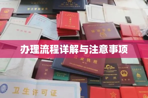 绥江办理流程详解与注意事项